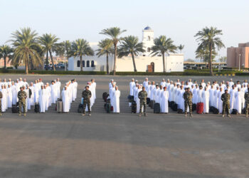البحرية السُّلطانية تستقبل دفعة جديدة للتدريب العسكري