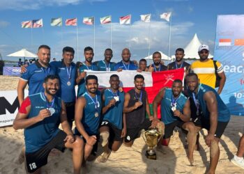 مُنتخبنا الوطني لكرة اليد الشاطئية وصيفًا للبطولة الآسيوية ببالي