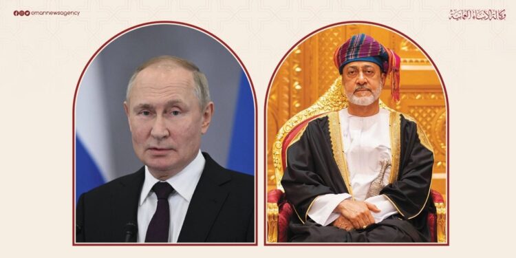 <br>جلالةُ السُّلطان المعظَّم يتلقّى اتصالًا هاتفيًّا من الرّئيس الرّوسي 1 جلالةُ السُّلطان المعظَّم يتلقّى اتصالًا هاتفيًّا من الرّئيس الرّوسي