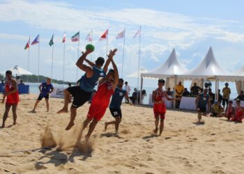 مُنتخبنا الوطني لكرة اليد الشاطئية يتأهل إلى نصف نهائي البطولة الآسيوية لكرة اليد الشاطئية