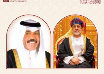 جلالة السلطان يتلقى برقية شكر جوابية من أمير الكويت