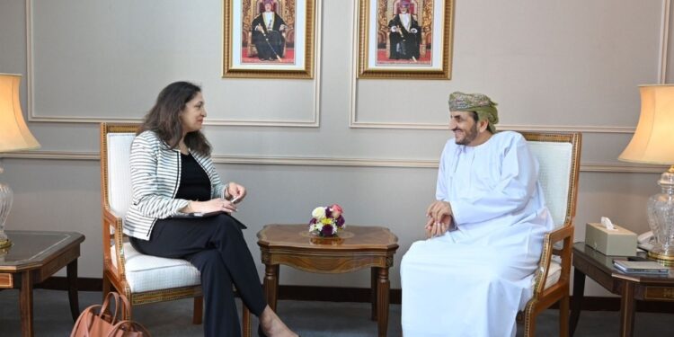 <br>وكيل وزارة الخارجية يلتقي وكيلة وزارة الخارجية الأمريكية<br> 1 وكيل وزارة الخارجية يلتقي وكيلة وزارة الخارجية الأمريكية