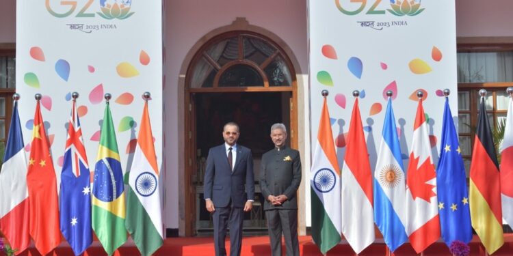 سلطنة عُمان تشارك في اجتماع وزراء خارجية مجموعة العشرين في نيودلهي