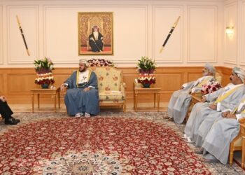 السيد أسعد بن طارق يودّع السفيرة الأمريكية