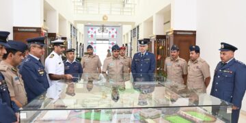 وفد كلية الأمير فيصل الفنية يزور الكلية العسكرية التقنية