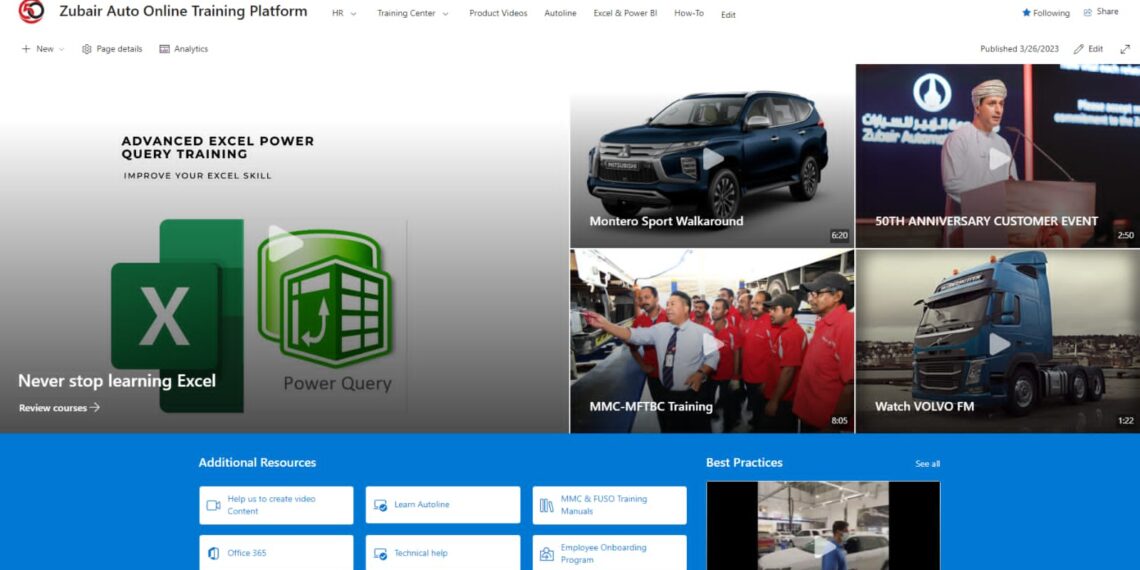 مجموعة الزبير للسيارات تطلق منصة خاصة للتدريب عبر الانترنت 1 مجموعة الزبير للسيارات تطلق منصة خاصة للتدريب عبر الانترنت