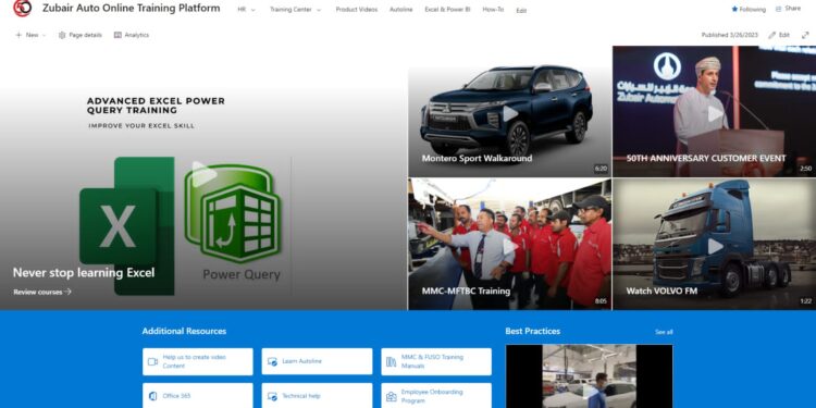 مجموعة الزبير للسيارات تطلق منصة خاصة للتدريب عبر الانترنت 1 مجموعة الزبير للسيارات تطلق منصة خاصة للتدريب عبر الانترنت