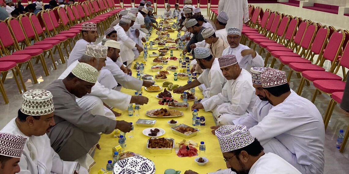 مائدة إفطار جماعي بمنطقة السرحات