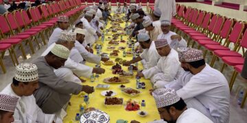 مائدة إفطار جماعي بمنطقة السرحات