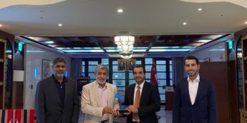 بحث التعاون بين جمعية الصحفيين والاتحاد الاسيوي للصحافة الرياضية