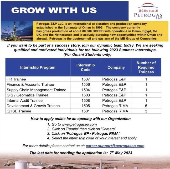 شركة النفط و الغاز تعلن فرص تدريب 2 IMG 4852