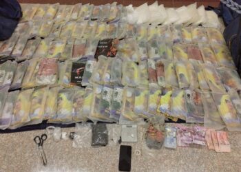 ضبط آسيوي بحوزته (100) كيلوجرام من مخدر الحشيش