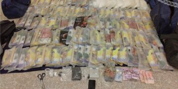 ضبط آسيوي بحوزته (100) كيلوجرام من مخدر الحشيش