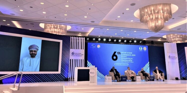 سلطنة عُمان تؤكد على موقفها الثابت في التعايش السلمي بمؤتمر المحيط الهندي بدكا 1 سلطنة عُمان تؤكد على موقفها الثابت في التعايش السلمي بمؤتمر المحيط الهندي بدكا