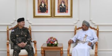 الأمين العام بوزارة الدفاع يستقبل رئيس هيئة الأركان المشتركة بجمهورية كوريا