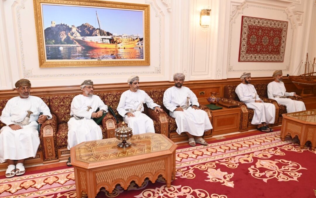 السيد فهد بن محمود يستقبل رئيس مجلس الشورى وأصحاب السعادة أعضاء مكتب المجلس 4 IMG 6272