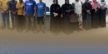 ضبط عدد (11) عاملًا مخالفًا لأحكام قانون العمل في بوشر