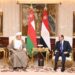 جلالة السلطان يصل إلى مصر