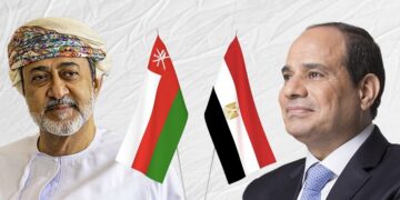 جلالة السلطان و الرئيس المصري يبحثان مسارات التعاون الوطيد بين البلدين الشقيقين