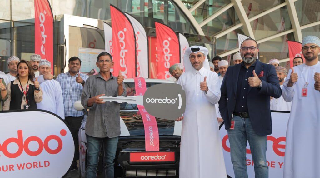 Ooredoo تعلن أول فائز بسيارة ميني كوبر في عرض إشحن واربح 1 Ooredoo تعلن أول فائز بسيارة ميني كوبر في عرض إشحن واربح
