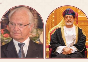 جلالةُ السًّلطان المعظـم يهنّئ ملك السـويـد