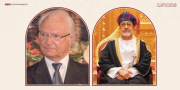 جلالةُ السًّلطان المعظـم يهنّئ ملك السـويـد