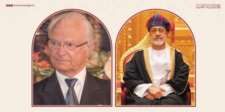 جلالةُ السًّلطان المعظـم يهنّئ ملك السـويـد 1 جلالةُ السًّلطان المعظـم يهنّئ ملك السـويـد