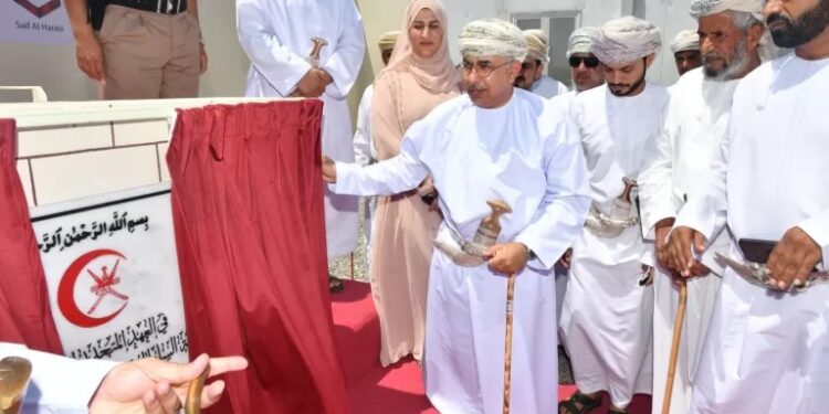 وضع حجر الأساس لتشييد مستشفى محوت الجديد