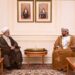 نائب رئيس مجلس الشورى يستقبل نظيره الإيراني