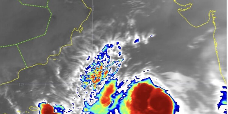 تطور الحالة المدارية “بيبارجوي” إلى إعصار مداري