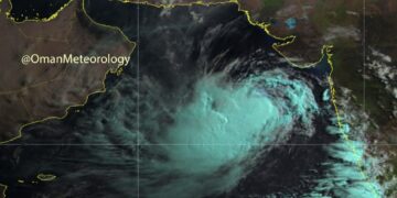 الأرصاد: لا تأثيرات مباشرة للحالة المدارية “بيبارجوي“ على سلطنة عمان