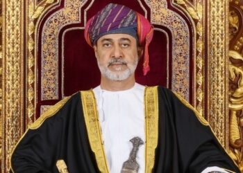 جلالة السلطان المعظم يستقبل الشيخ سعود بن صقر القاسمي