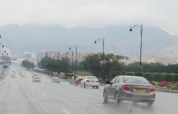أمطار رعدية متفاوتة الغزارة على جبال الحجر خلال الـ 3 أيام القادمة