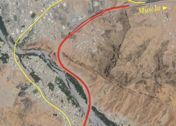 “تنبيه” بغلق جزء من ⁧‫طريق الرسيل – بدبد‬⁩ لكلا الاتجاهين