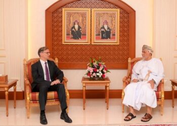 نيابة عن جلالةِ السُّلطان المعظم .. السّيد شهاب يستقبل سفير النمسا