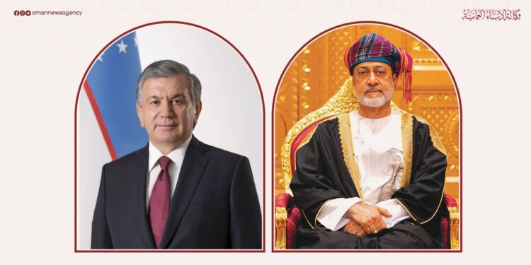 جلالة السُّلطان المعظم يهنئ رئيس جمهورية أوزبكستان