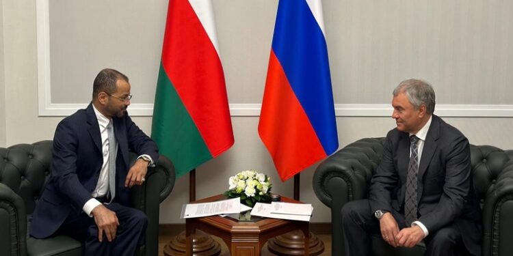 وزير الخارجية يلتقي برئيس مجلس الدوما الحكومي الروسي 1 وزير الخارجية يلتقي برئيس مجلس الدوما الحكومي الروسي