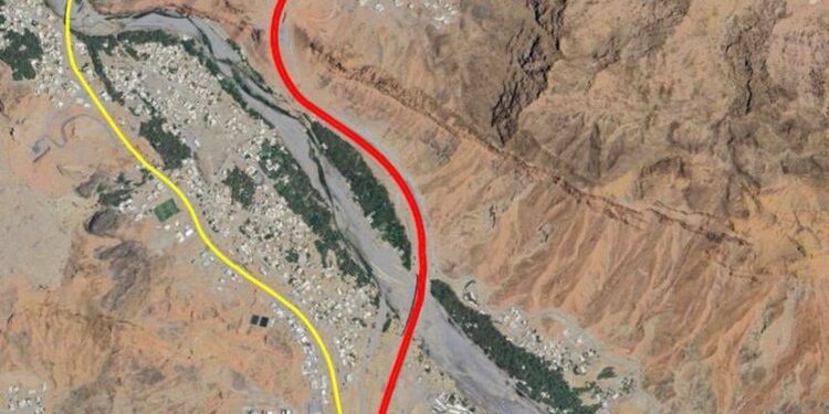 “تنبيه” بغلق جزء من ⁧‫طريق الرسيل – بدبد‬⁩