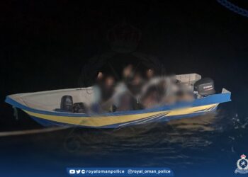 إيقاف قارب على متنه 12 متسللاً حاولوا دخول البلاد بطريقة غير شرعية