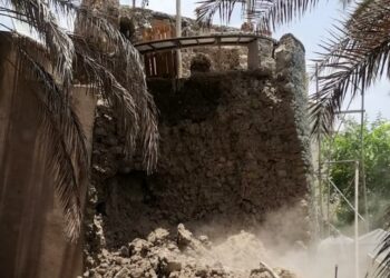 وفاة عامل أثناء عملية ترميم مبنى أثري