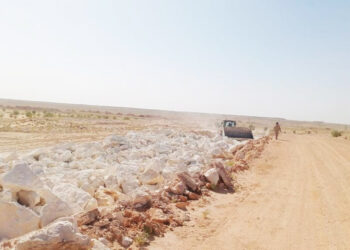 بدء تنفيذ مشروع طريق هرويب – المزيونة – ميتن بطول 210 كيلومترات