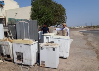 حملة تفتيشية وتوعوية مكثفة على المحال التجارية بالمنطقة الصناعية بالخابورة