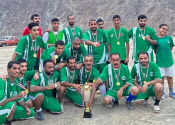 فريق أرض اللبان بطلًا للدورة المشتركة لفريقي (الرِكة – الظويهر)