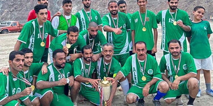 فريق أرض اللبان بطلًا للدورة المشتركة لفريقي (الرِكة – الظويهر)