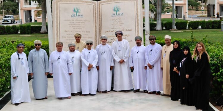 ختام فعاليات ملتقى الصحفيين بمحافظة ظفار وزيارة إلى جامعة ظفار كصرح أكاديمي وبحثي منير