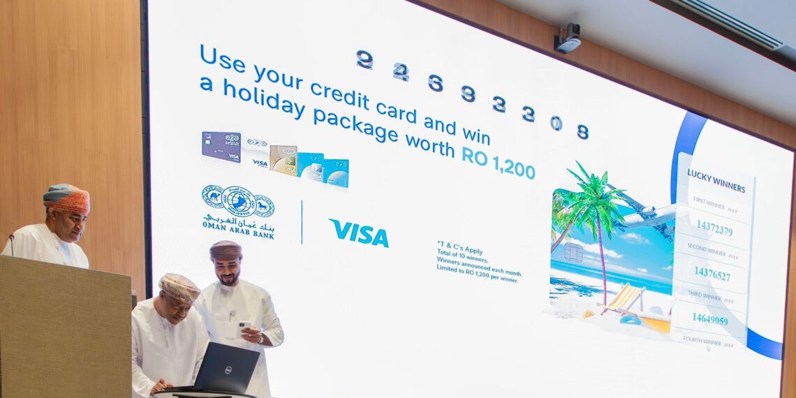 بنك عُمان العربي يعلن أسماء الفائزين في حملة البطاقات الائتمانية لصيف ٢٠٢٣ 1 بنك عُمان العربي يعلن أسماء الفائزين في حملة البطاقات الائتمانية لصيف ٢٠٢٣