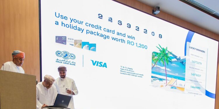 بنك عُمان العربي يعلن أسماء الفائزين في حملة البطاقات الائتمانية لصيف ٢٠٢٣