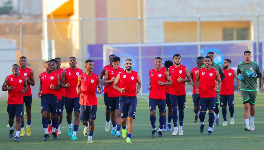 الأحمر الأولمبي يُجري أول تدريباته في عمّان استعدادًا لتصفيات كأس آسيا