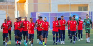 الأحمر الأولمبي يُجري أول تدريباته في عمّان استعدادًا لتصفيات كأس آسيا