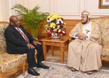 السّيد أسعد يودّع السفير التنزاني